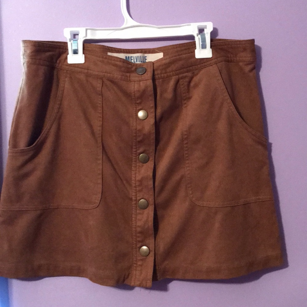 Button Up Brandy Melville Skirt